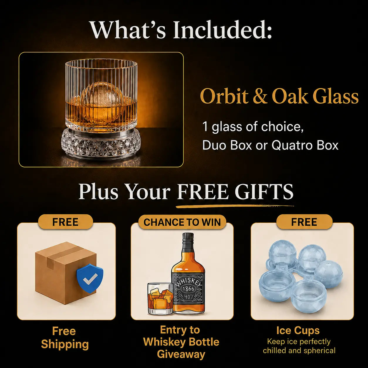 Orbit & Oak Glasses